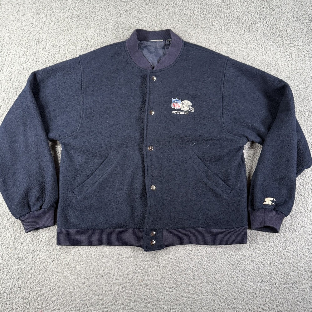 Vintage Dallas Cowboys Jacket Mens Large‎ NFL Football Starter Embroidered 90s